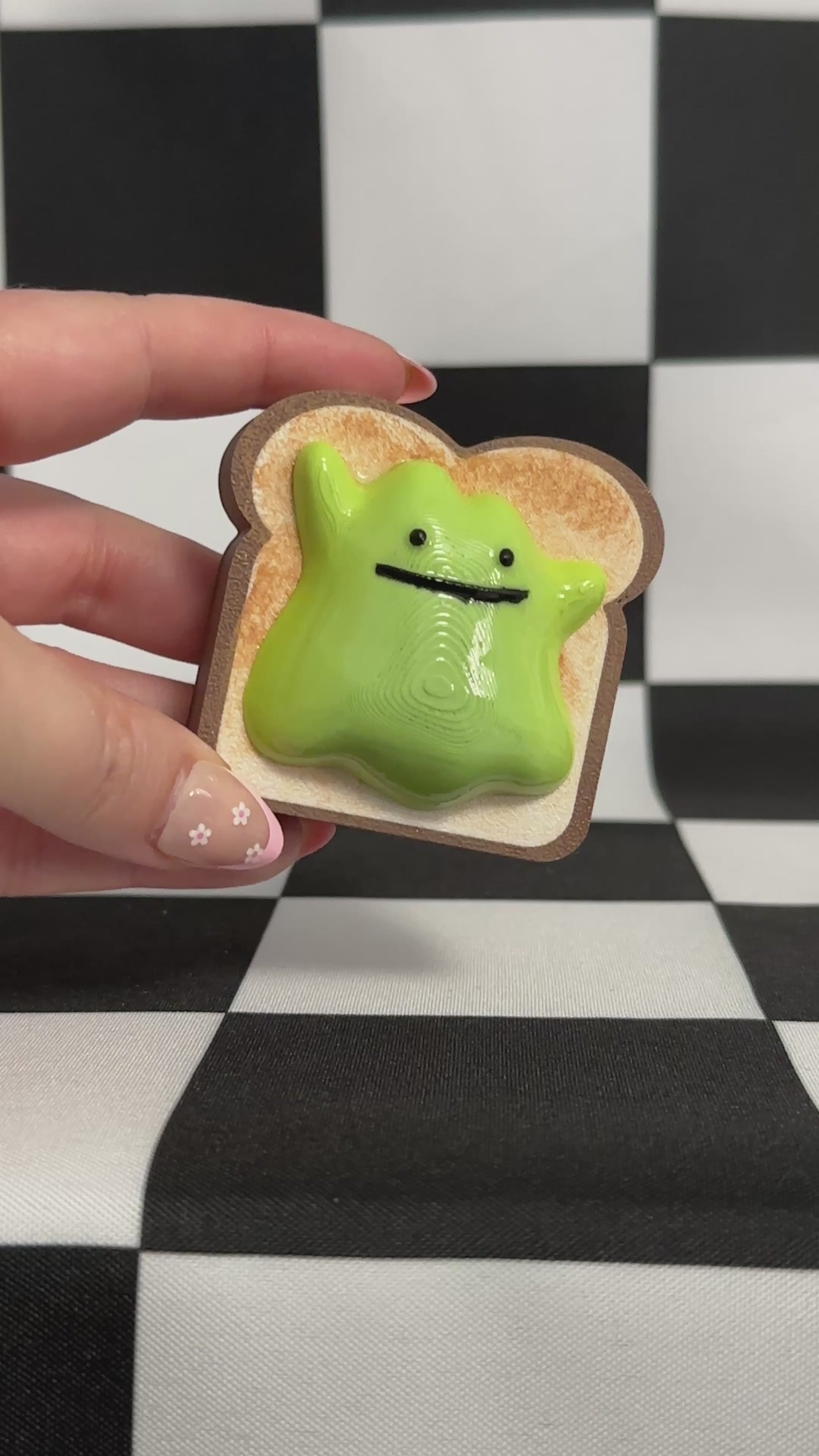 Avocado and Toast Mimic Blob Figurine