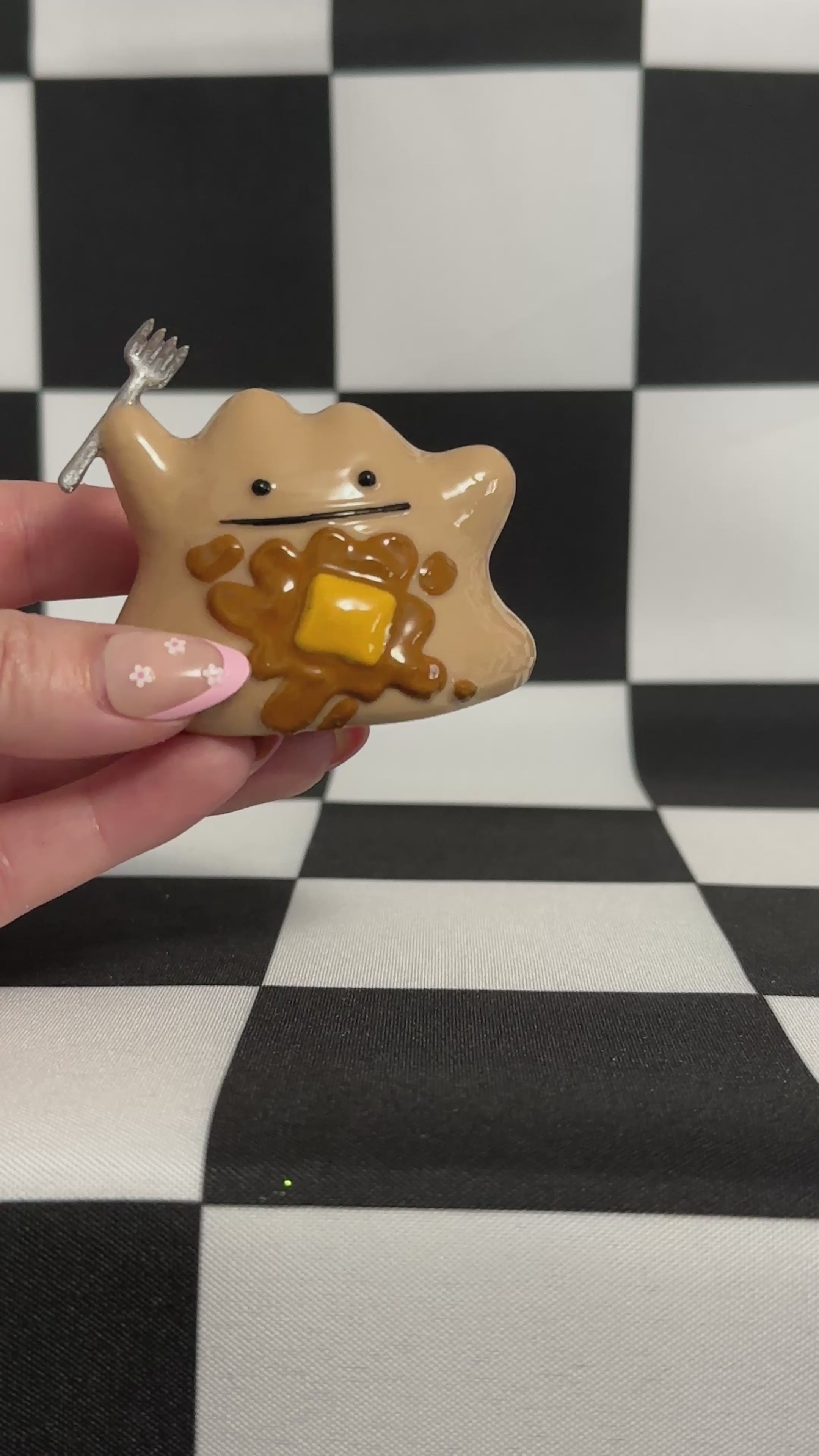 Pancake Mimic Blob Figurine