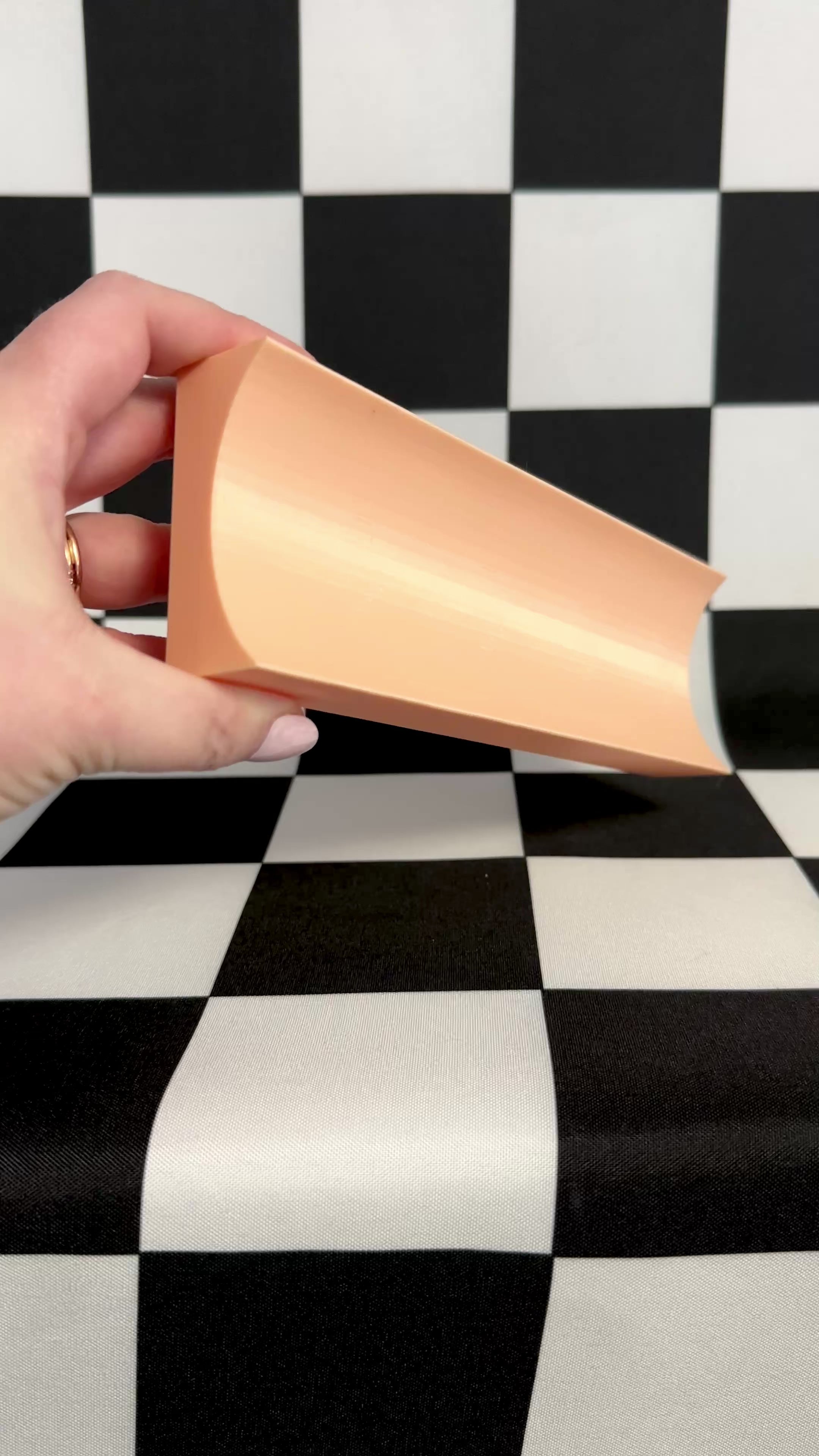 Pioneer Woman rolling pin display stand peach holder for extra large Pioneer Woman rolling pin