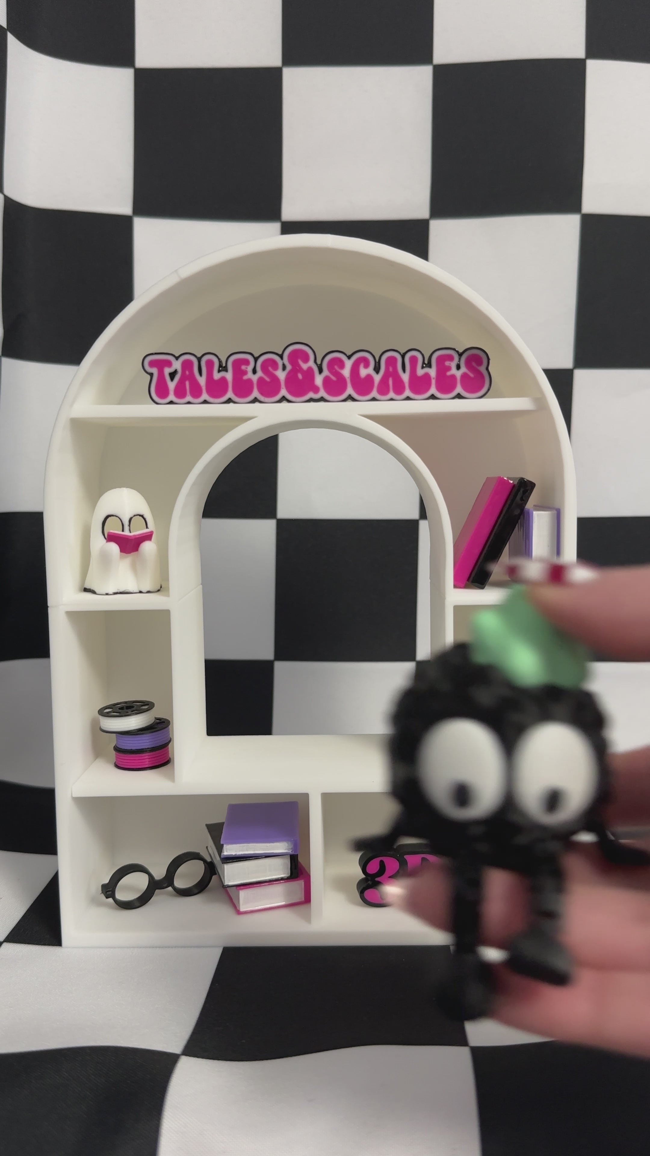 Emoji Sad Soot Sprite 3D Printed Desk Buddy Fidget Figurine Collectable
