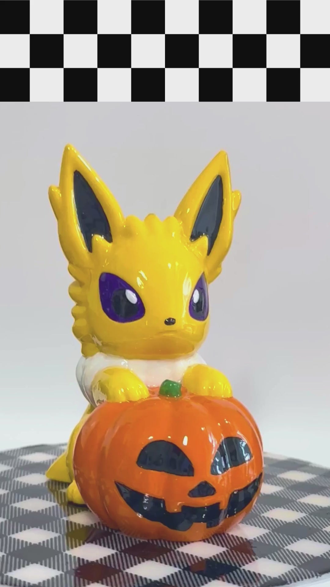 Jolteon Eevee Evolution Halloween Pokemon 3D Printed Collectable