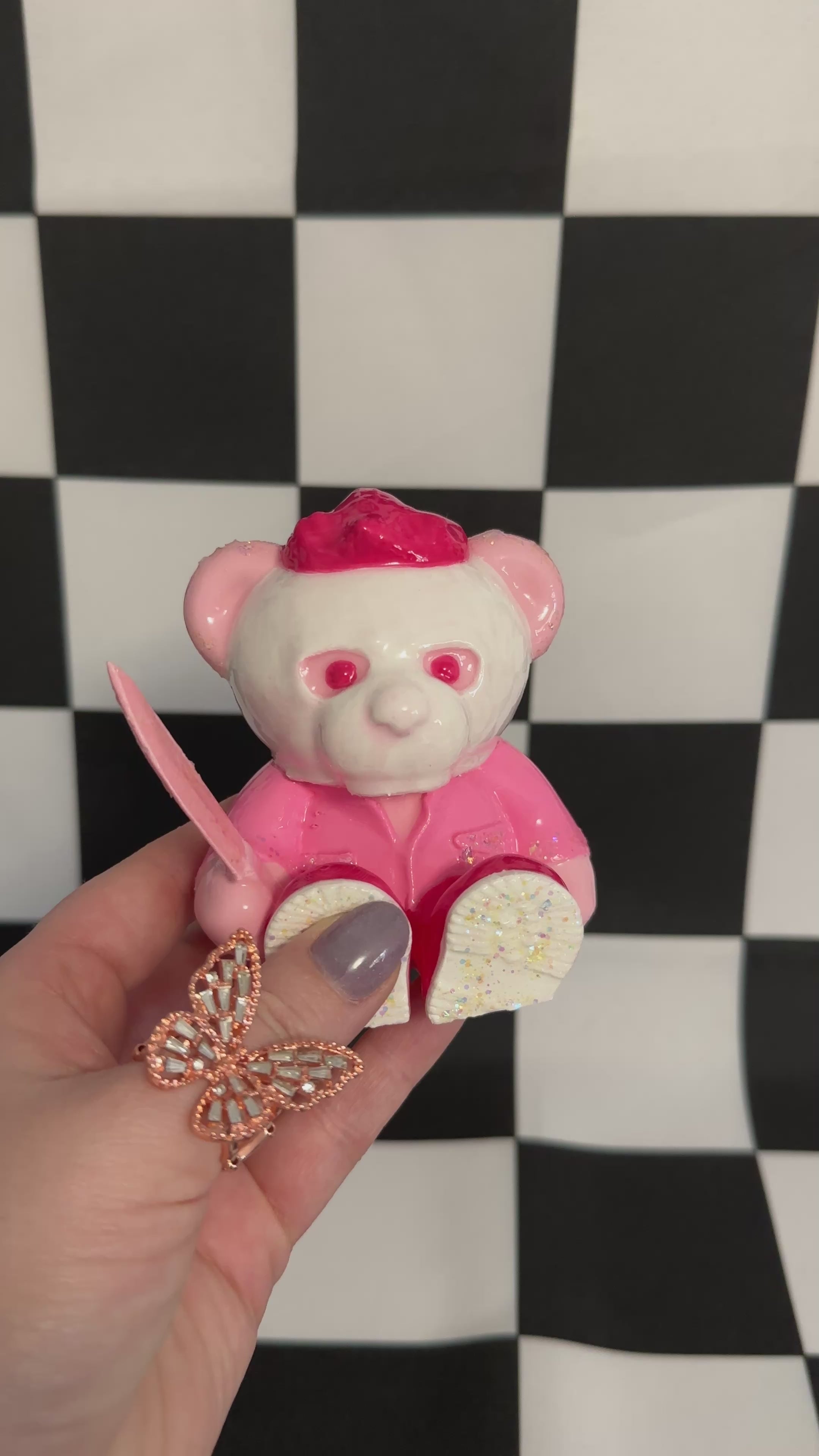 JasonBear Valloween Horror Figurine Trinket