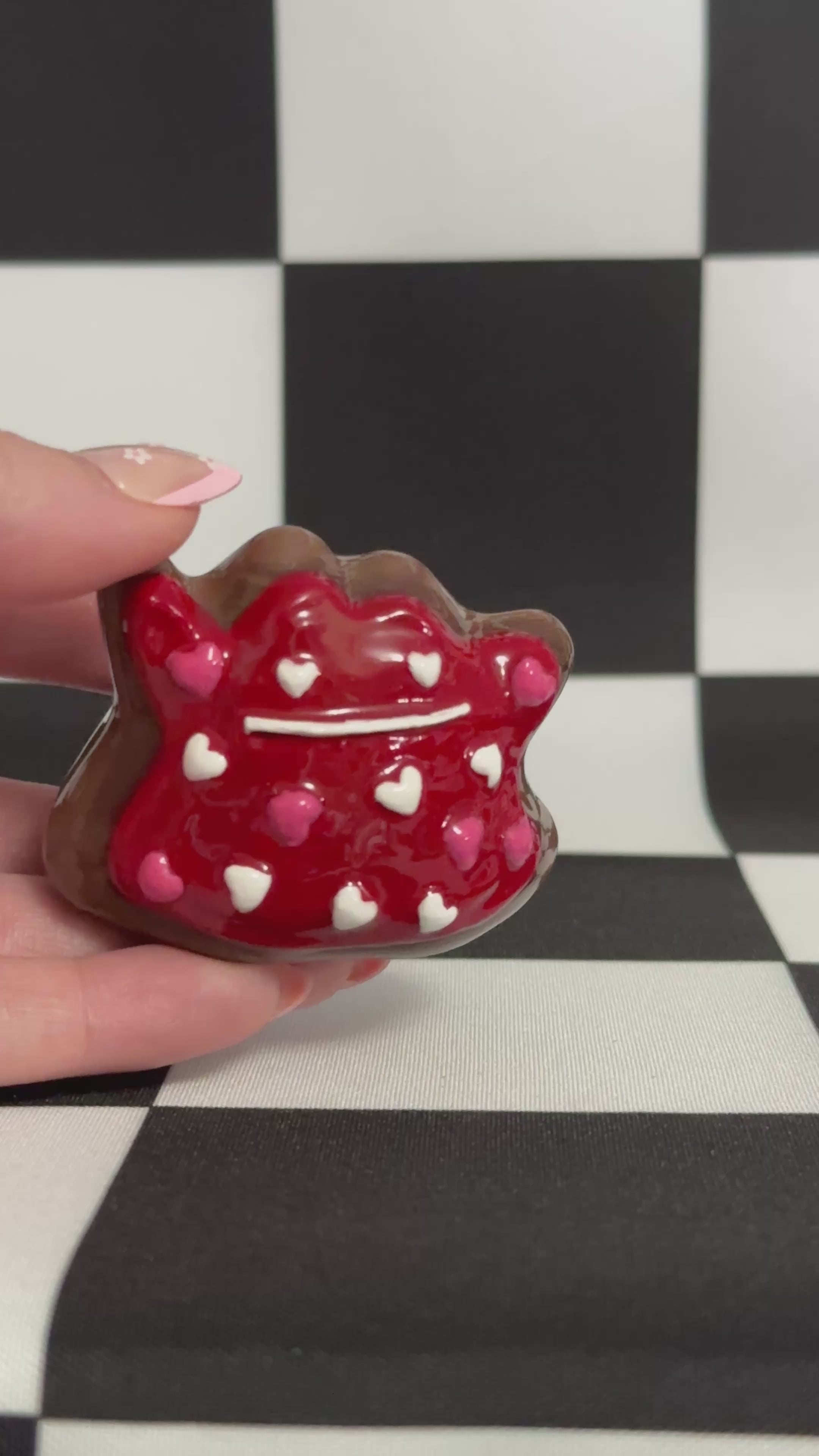 Valentine Cosmic Brownie Mimic Blob Figurine