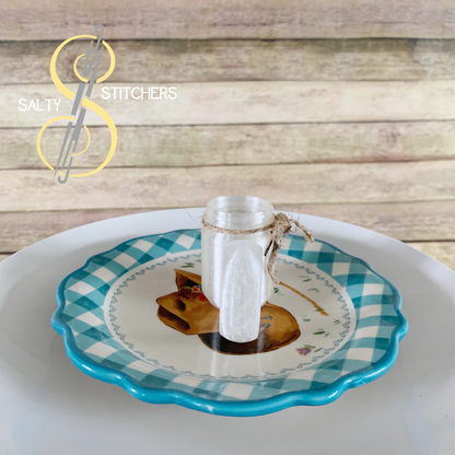 3D Printed Rustic Mason Jar Napkin Ring Holder | Salty Stitchers at More Heart Studio