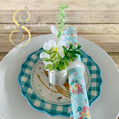 3D Printed Rustic Mason Jar Napkin Ring Holder | Salty Stitchers at More Heart Studio