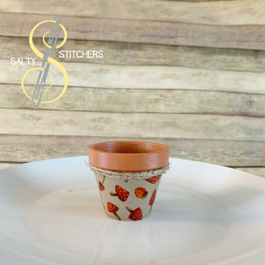 3D Printed Faux Terra Cotta Pot Pioneer Woman Mazie Napkin Ring | Salty Stitchers at More Heart Studio