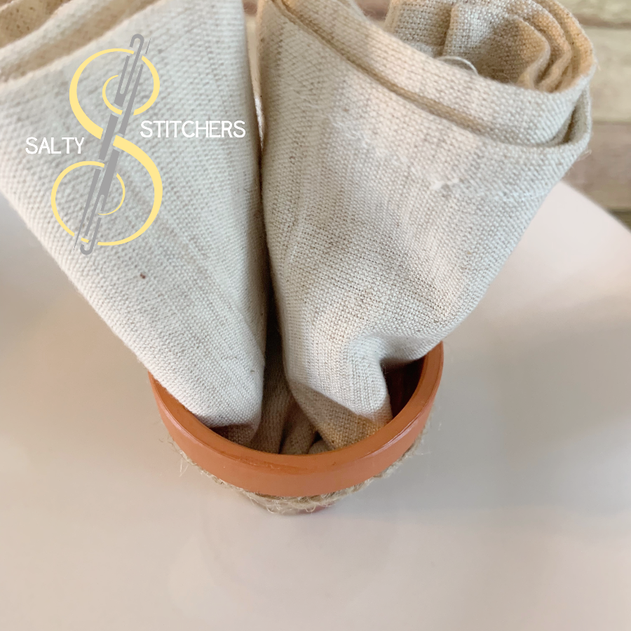 3D Printed Faux Terra Cotta Pot Pioneer Woman Mazie Napkin Ring | Salty Stitchers at More Heart Studio